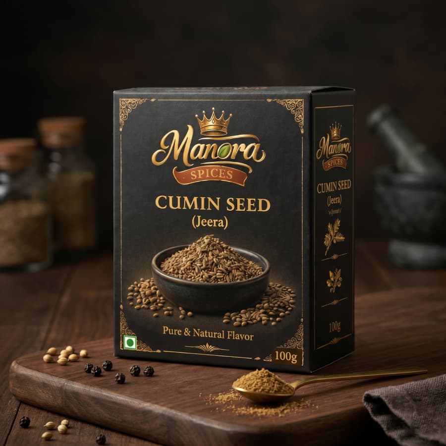 Cumin seed box of Manoraspices